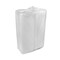 Pactiv Evergreen Foam Hinged Lid Containers, Dual Tab Lock, 8.42 x 8.15 x 3, White, PK150 YTD188010000 - alternate 4
